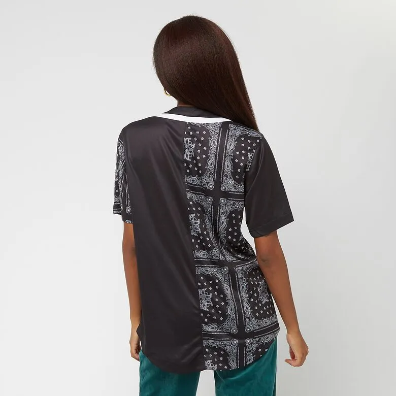 karl kani camiseta  collage paisley block baseball