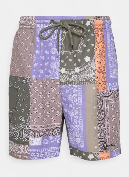 karl kani pantalon signature paisley board multi