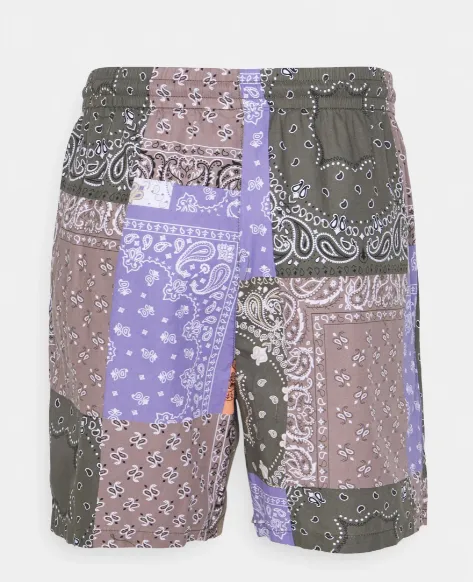 karl kani pantalon signature paisley board multi