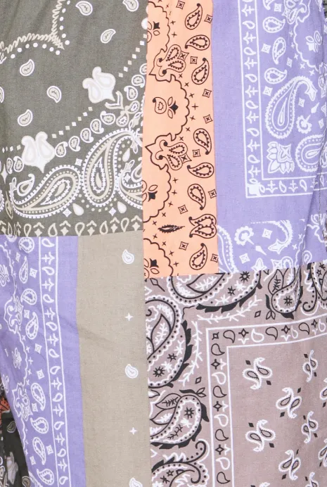 karl kani pantalon signature paisley board multi
