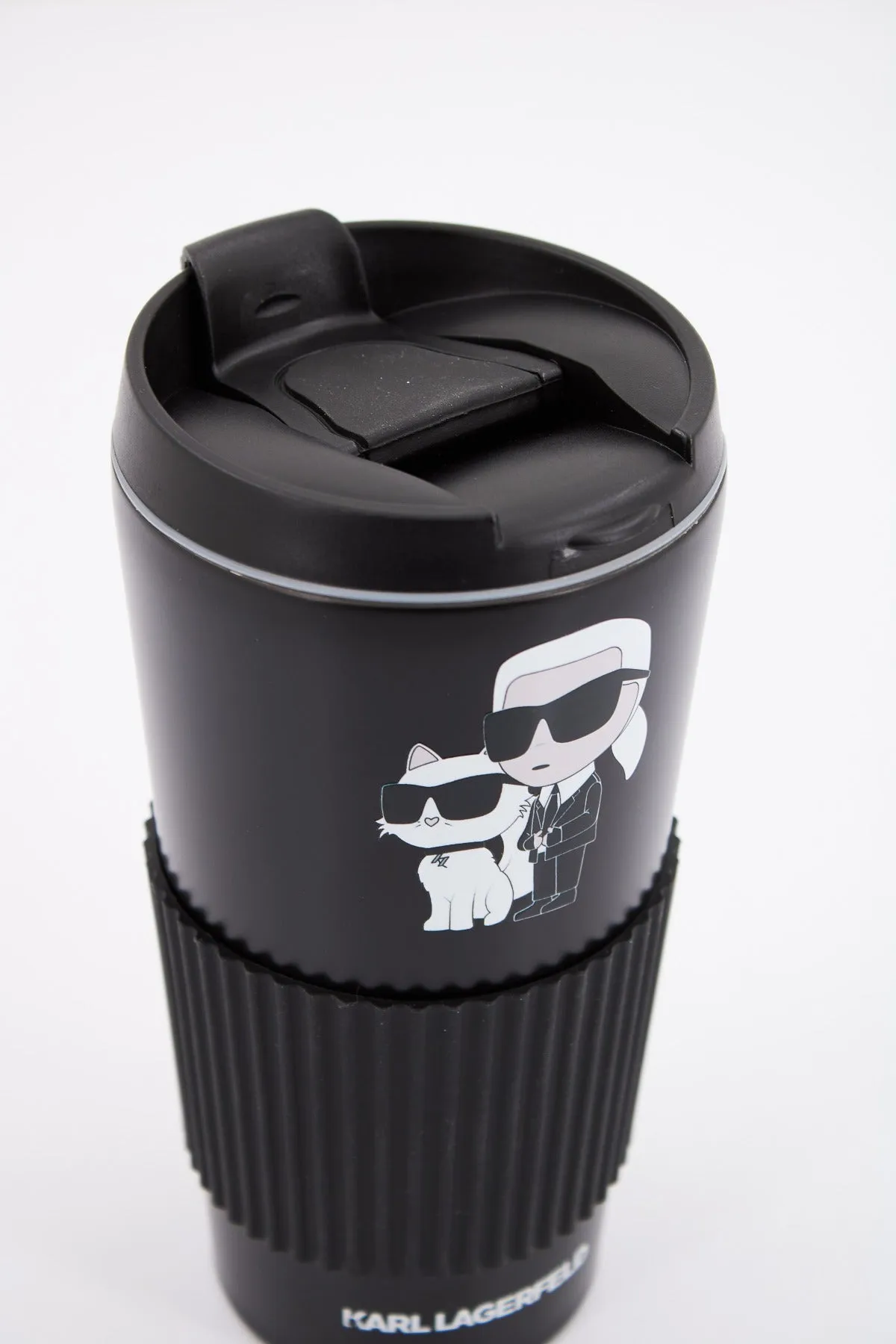 KARL LAGERFELD K/IKONIK 2.0 TRAVEL MUG