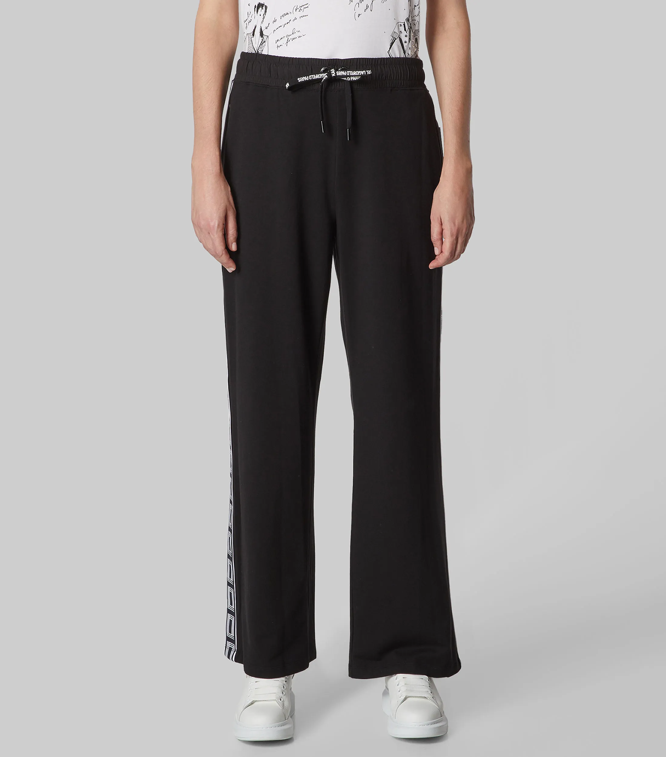 Karl Lagerfeld Pantalón con franjas Mujer