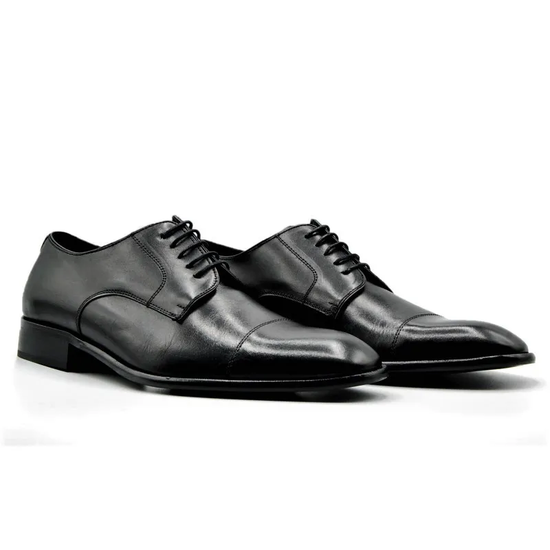 KEEP HONEST By Angel Infantes 0122 Negro Cordones vestir hombre