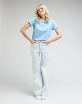 Lee Small Logo Tee "Shasta Blue"
