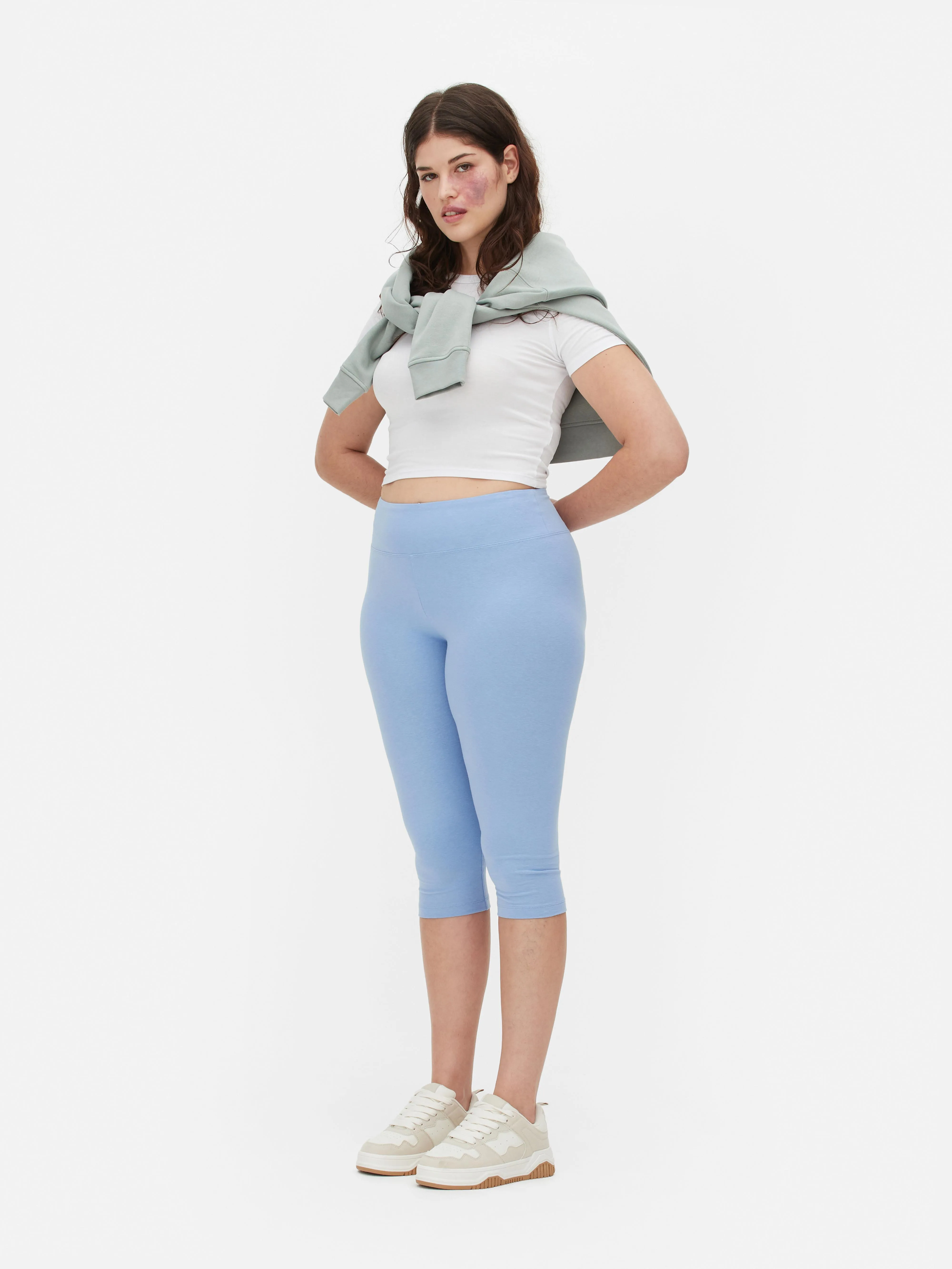 Leggings tobilleros de talle alto