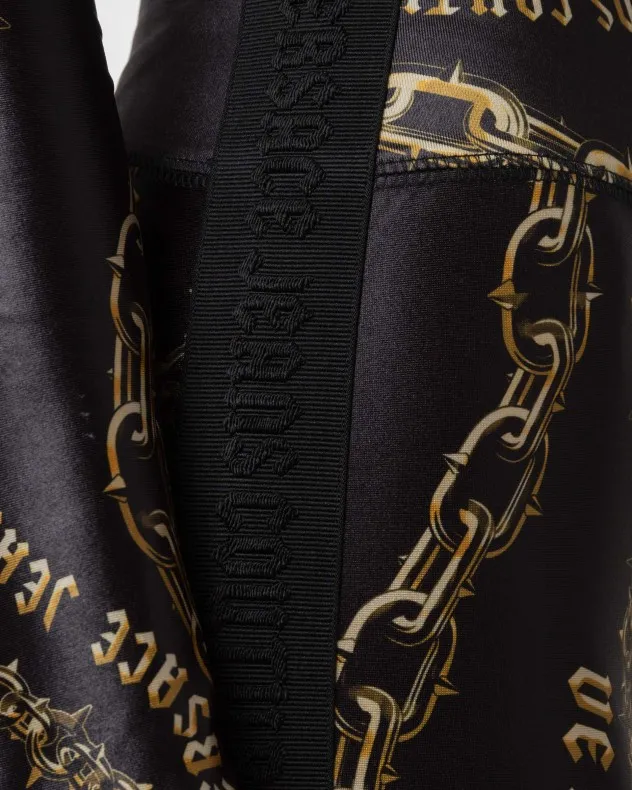 Leggings Versace Jeans Couture 77HAC114 Negro