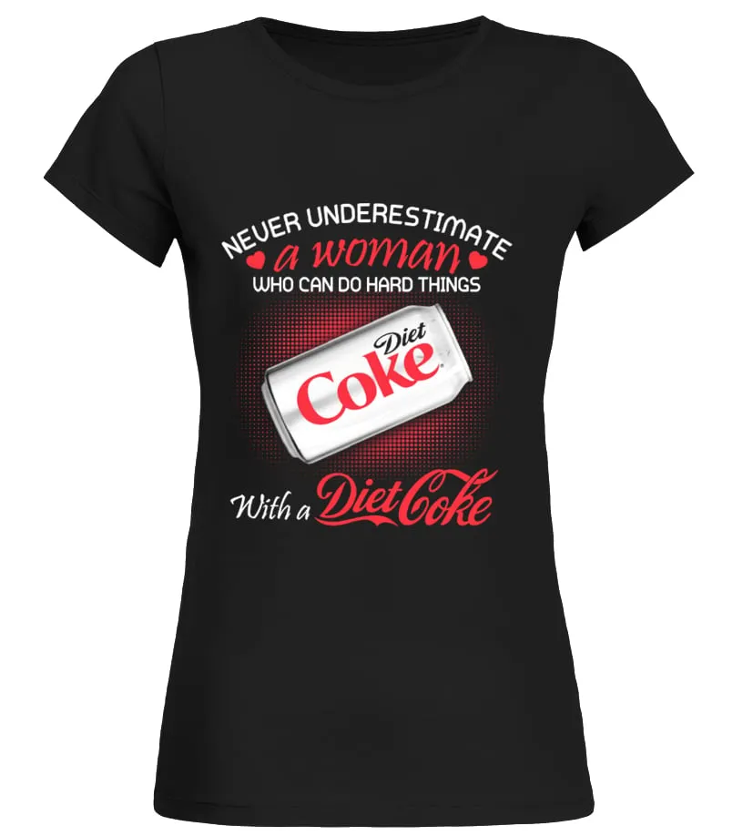 LIMITED EDITION  A DIET COKE!! CAMISETA CUELLO REDONDO MUJER