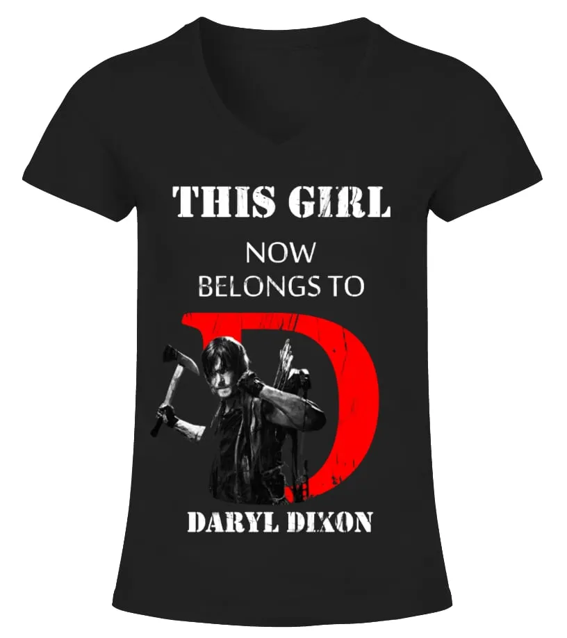 LIMITED EDITIONBELONGS TO DIXON CAMISETA CUELLO PICO MUJER