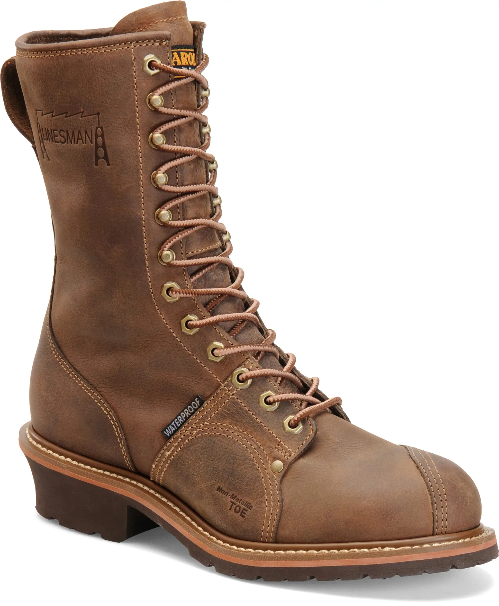 Linesman 10" Soft Toe Waterproof Work Boot