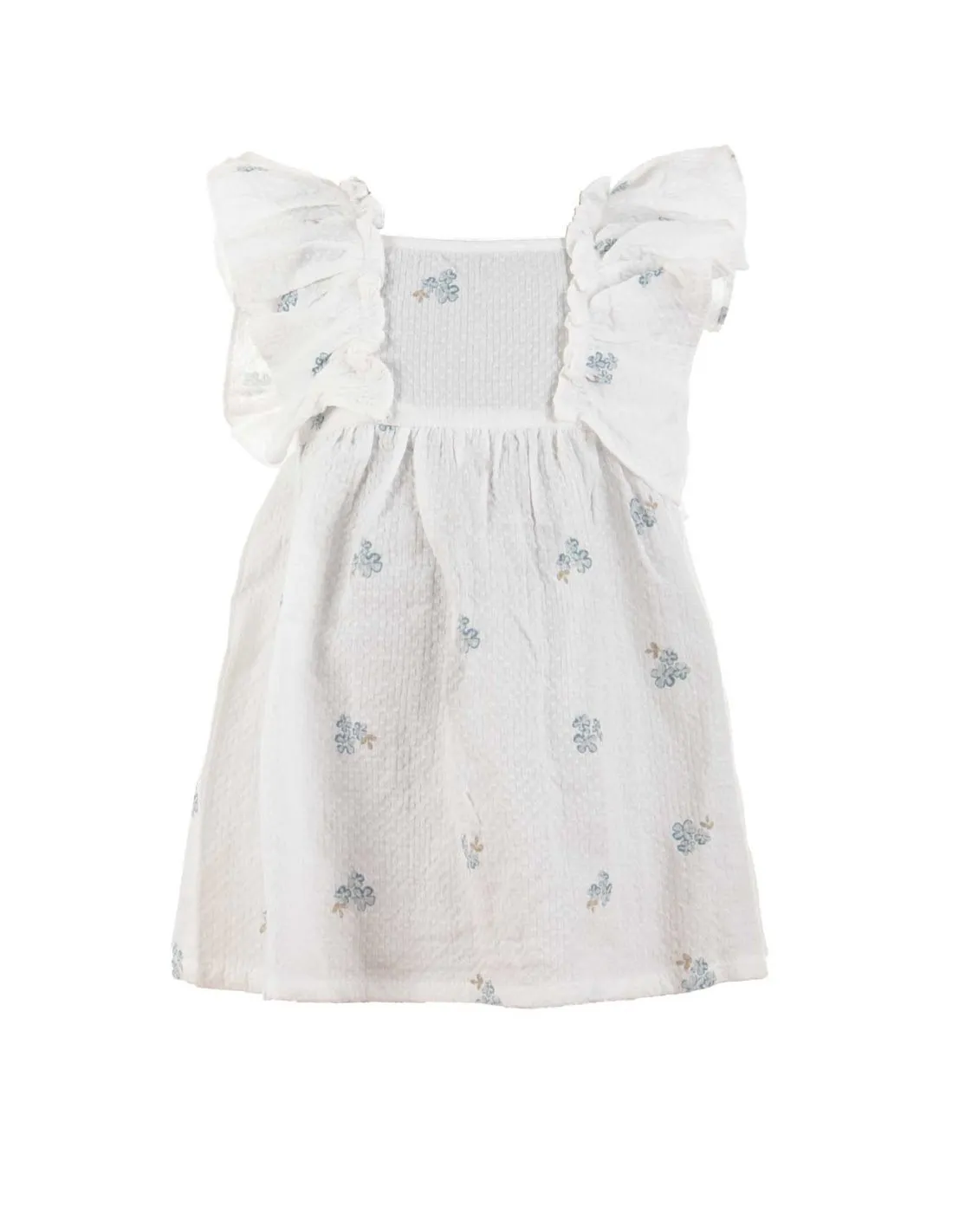 LOSAN  VESTIDO BLANCO LBGAP0501 24018 BEBé