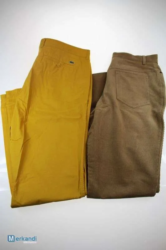 Lote de ropa y accesorios de marca Lacoste mix de hombre/mujer/niño