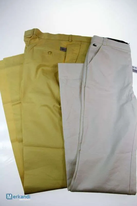 Lote de ropa y accesorios de marca Lacoste mix de hombre/mujer/niño
