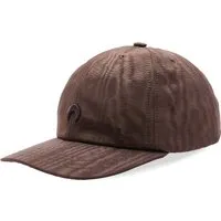 Marine Serre Regenerated Moire Baseball Cap