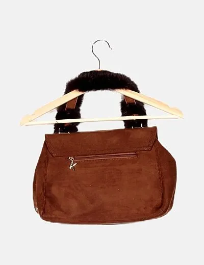 Martina K Bolso de mano con pelo