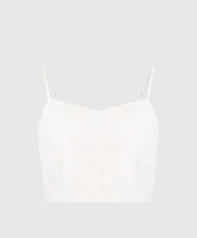 Max & Co Beige linen top