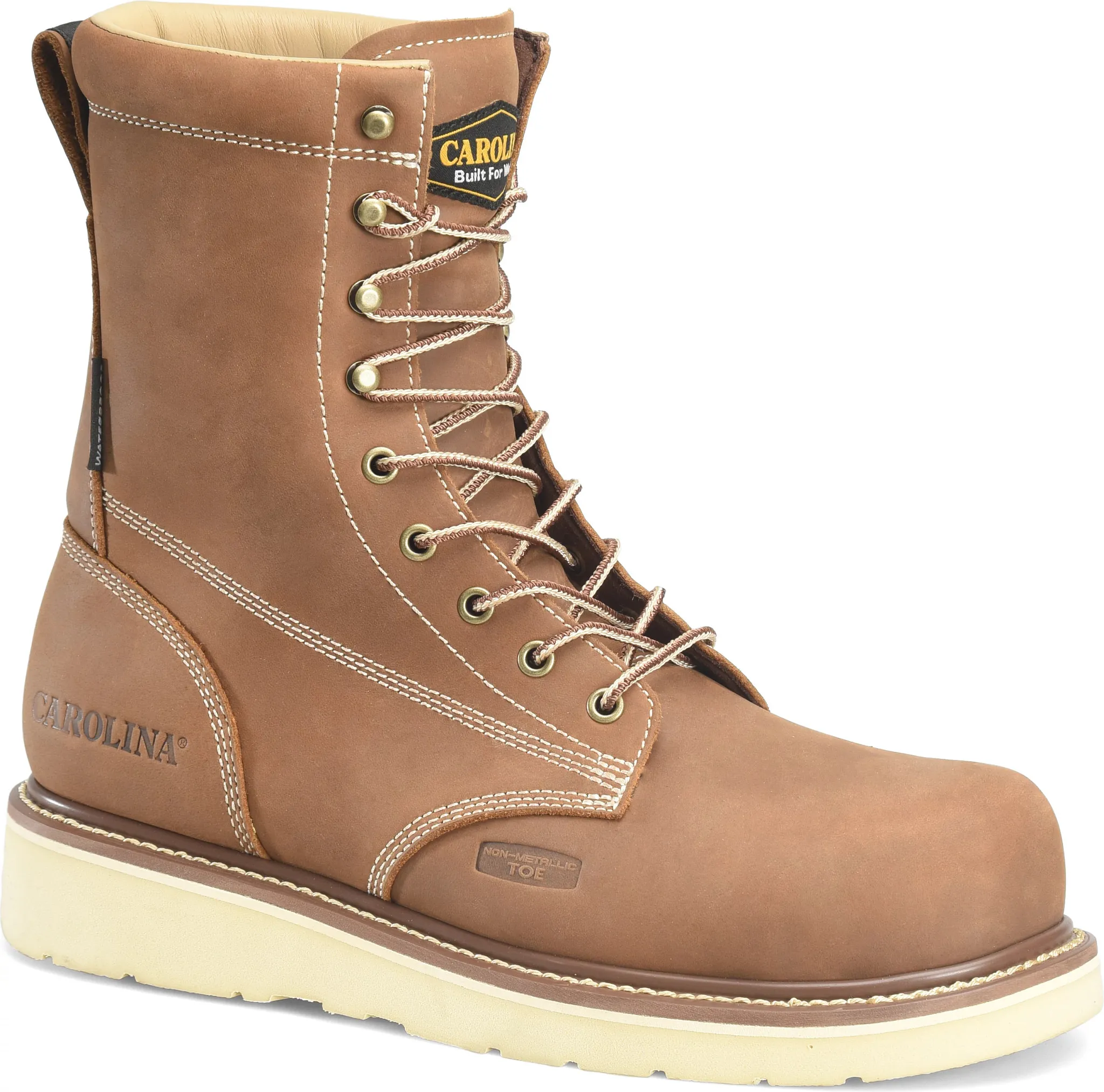 Men’s  8" Waterproof Comp Toe Wedge Work Boot