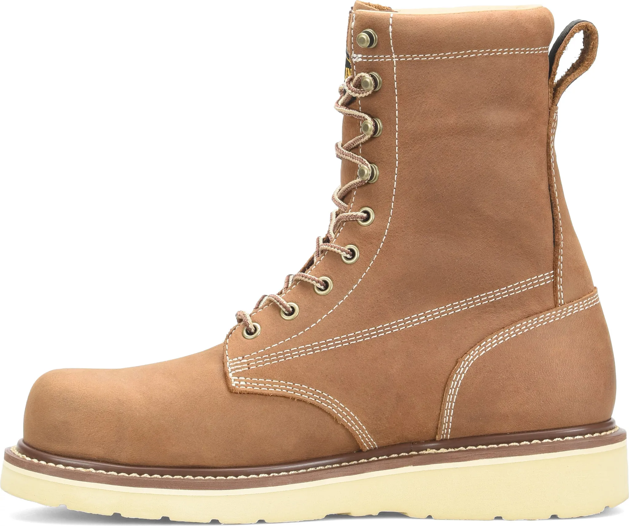 Men’s  8" Waterproof Comp Toe Wedge Work Boot