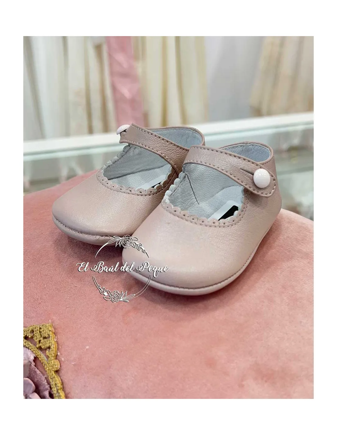 Merceditas Bebé Niña Botón Hamiltoms