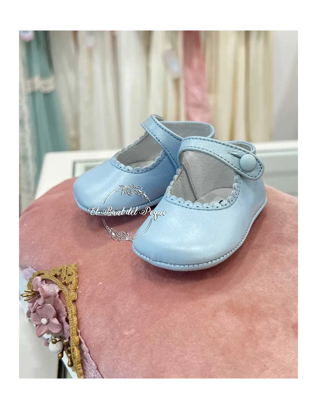 Merceditas Bebé Niña Botón Hamiltoms