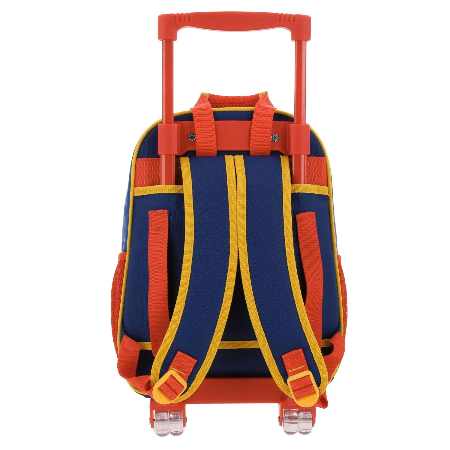 Mochila Con Ruedas Azul Mario Bros Chica Para Nio Chenson Veloz