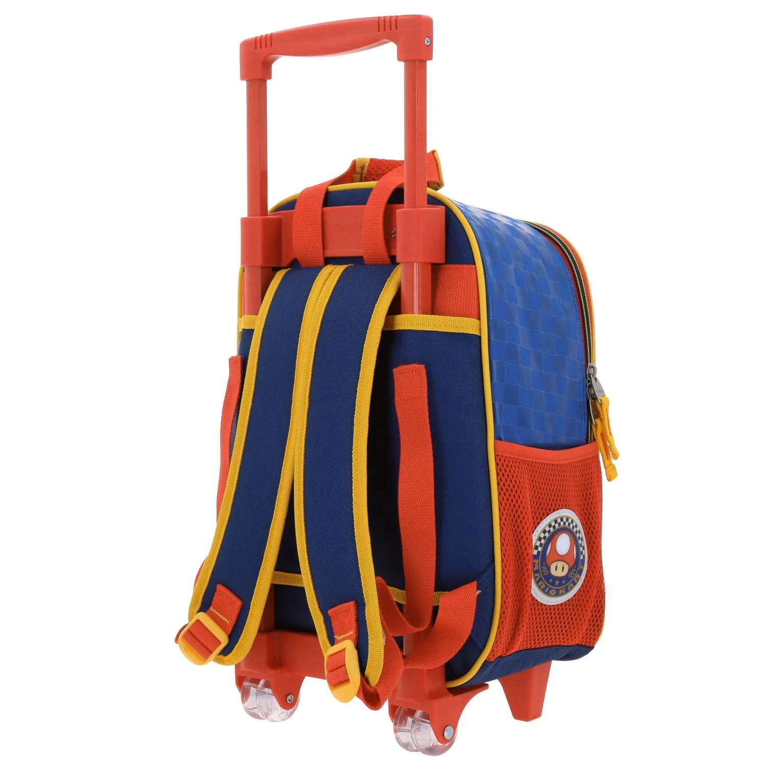 Mochila Con Ruedas Azul Mario Bros Chica Para Nio Chenson Veloz
