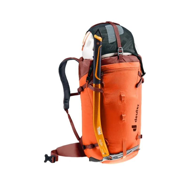 MOCHILA MONTAñISMO MUJER DEUTER GUIDE 28 SL (PAPAYAROJO)