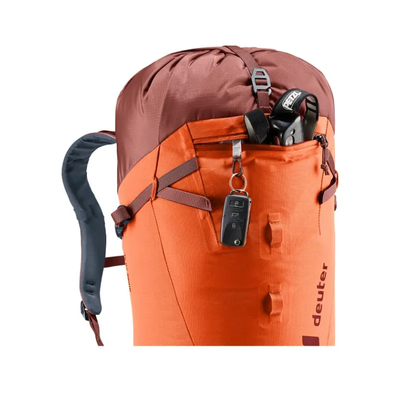 MOCHILA MONTAñISMO MUJER DEUTER GUIDE 28 SL (PAPAYAROJO)