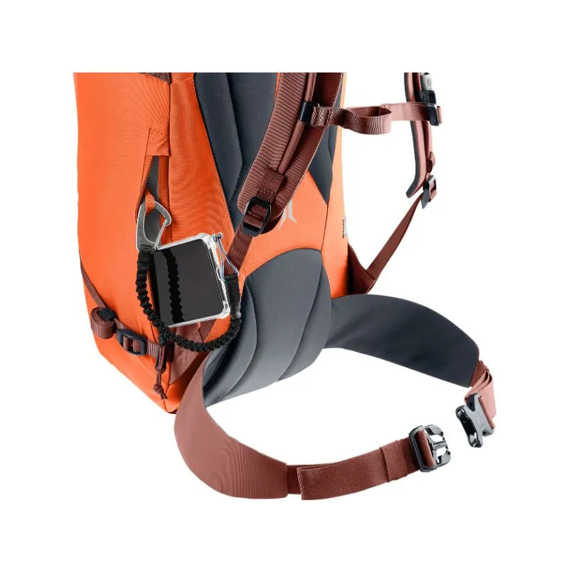 MOCHILA MONTAñISMO MUJER DEUTER GUIDE 28 SL (PAPAYAROJO)