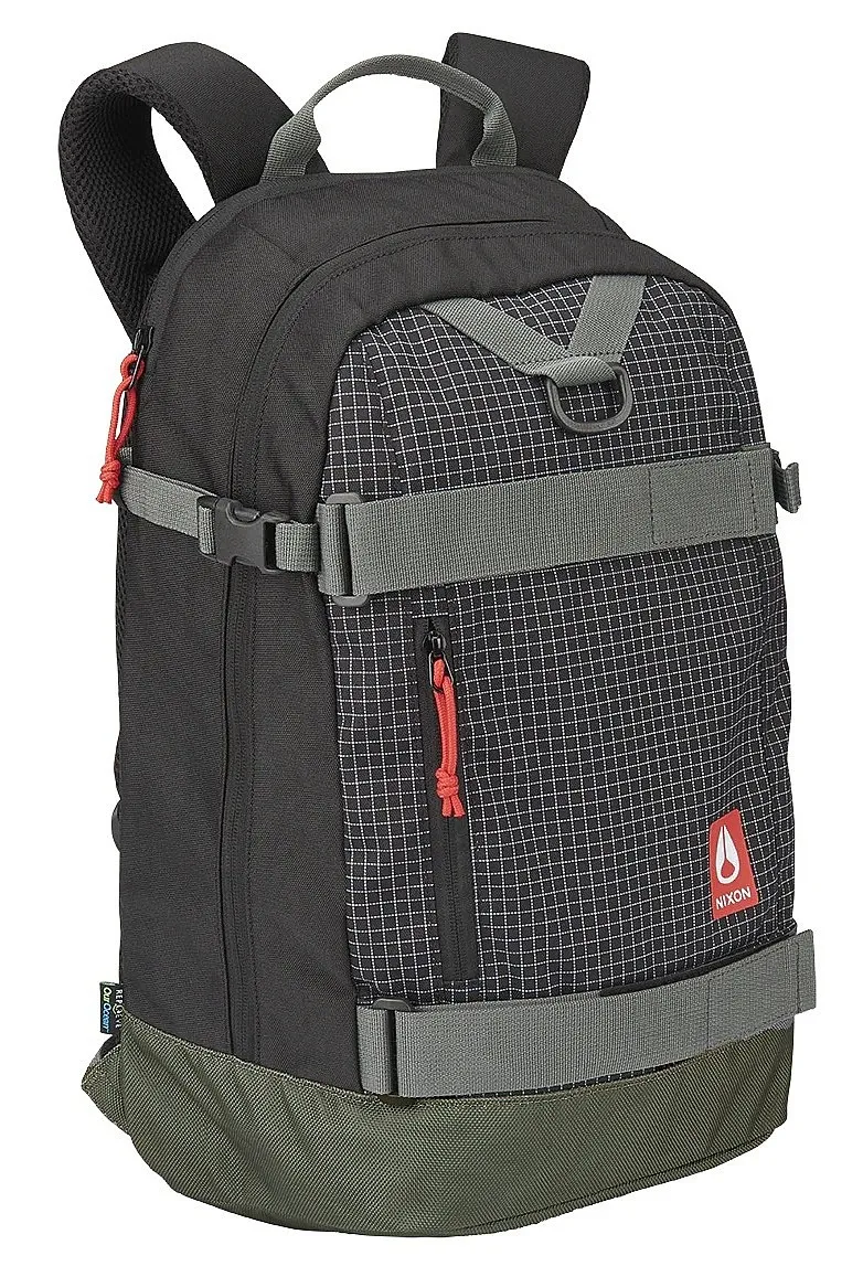 MOCHILA NIXON HAULER  BLACK/CHARCOAL