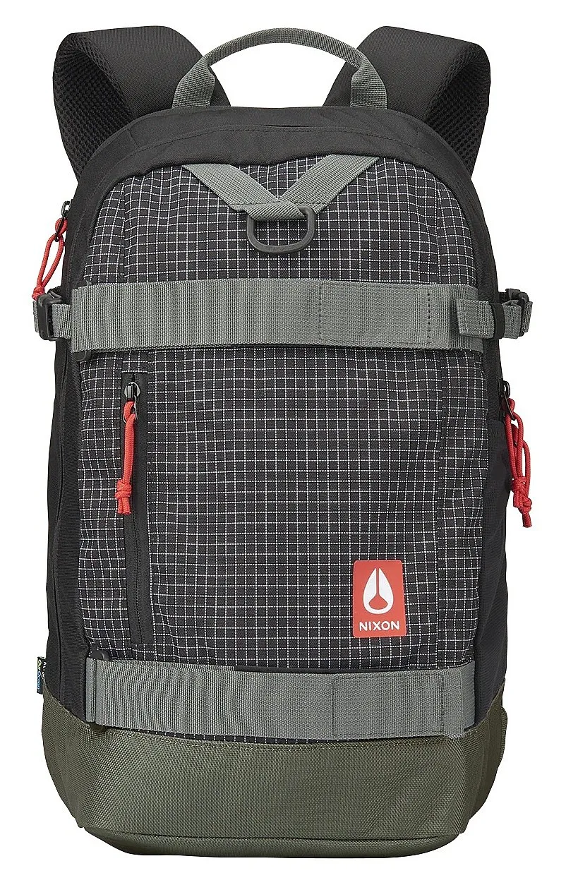 MOCHILA NIXON HAULER  BLACK/CHARCOAL