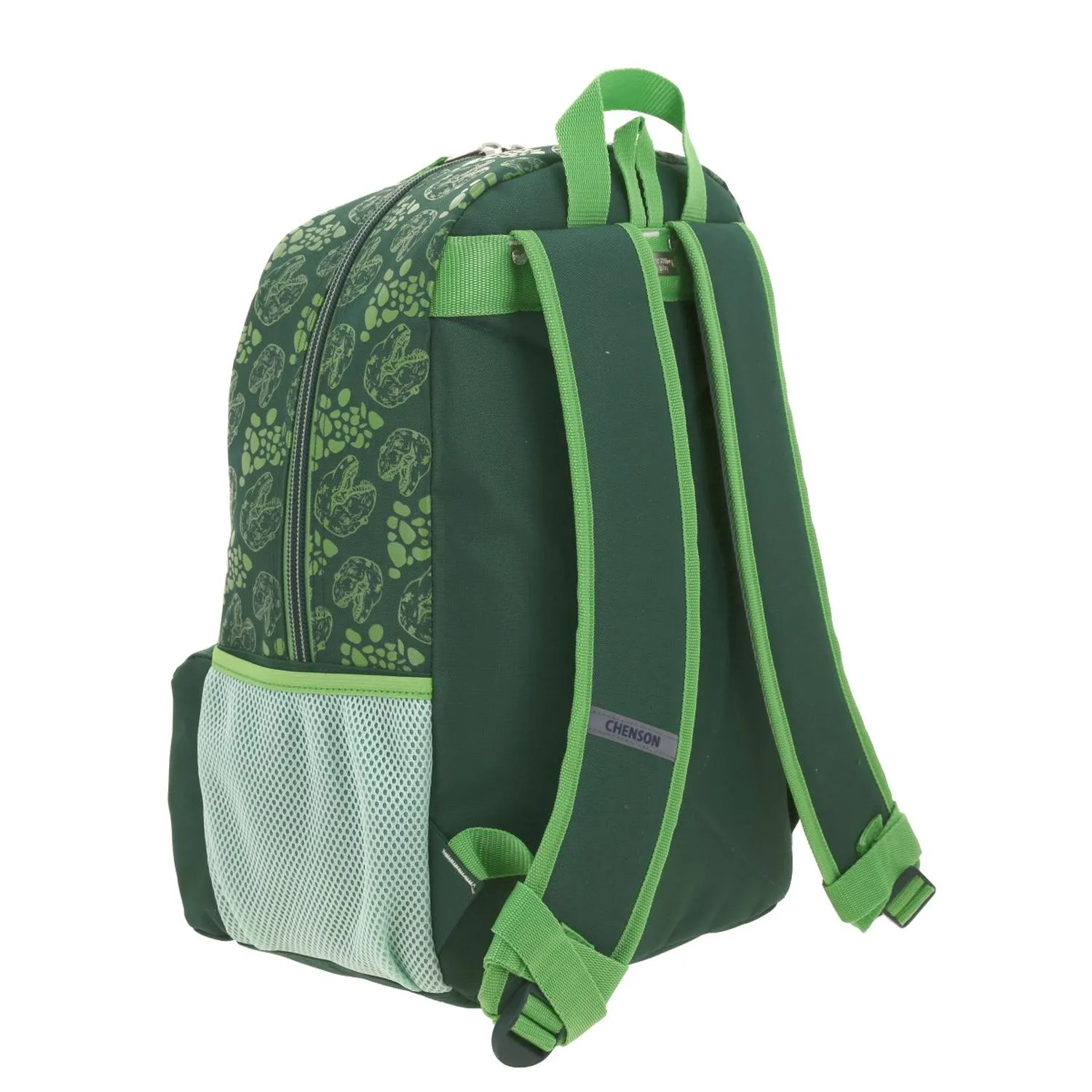 Mochila Verde De Dinosaurio Para Nio Chenson Dinoly