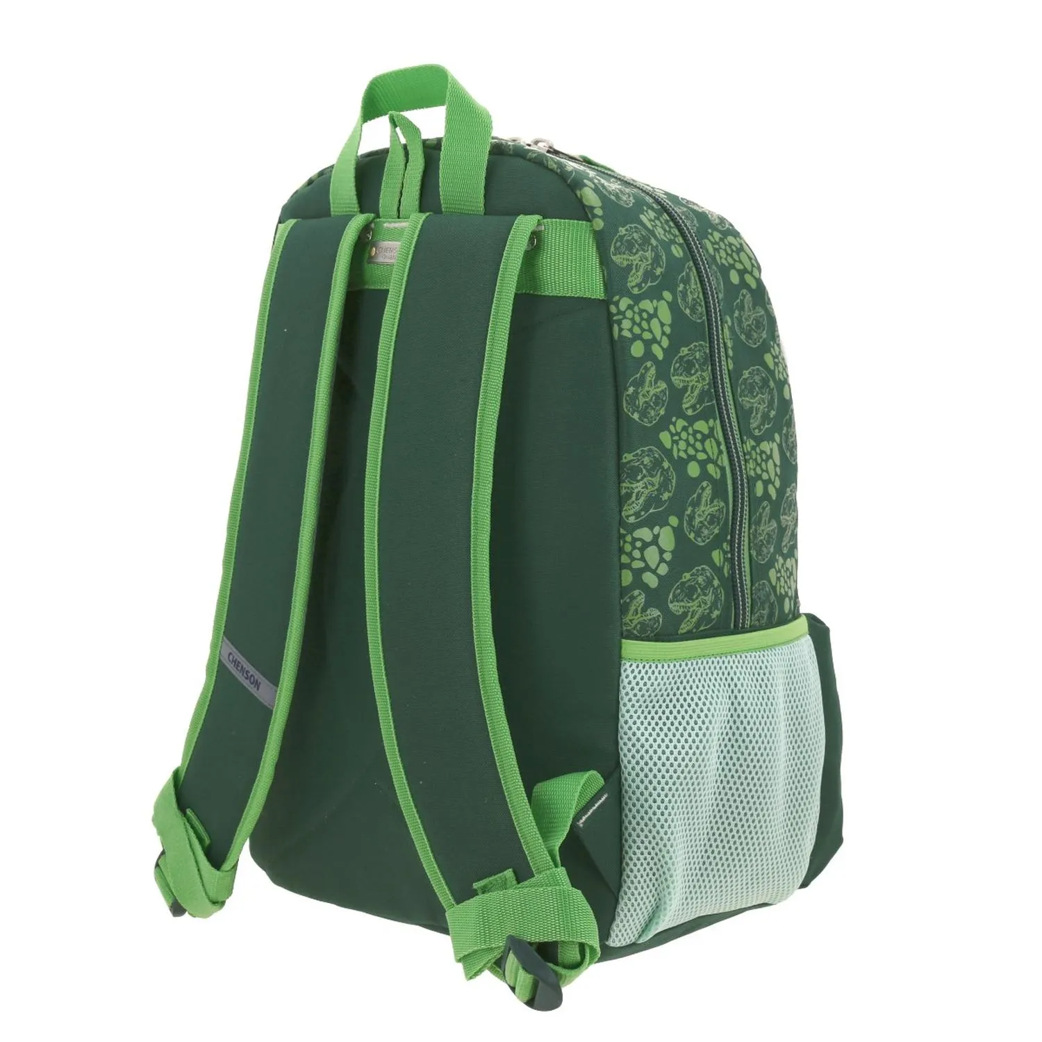 Mochila Verde De Dinosaurio Para Nio Chenson Dinoly