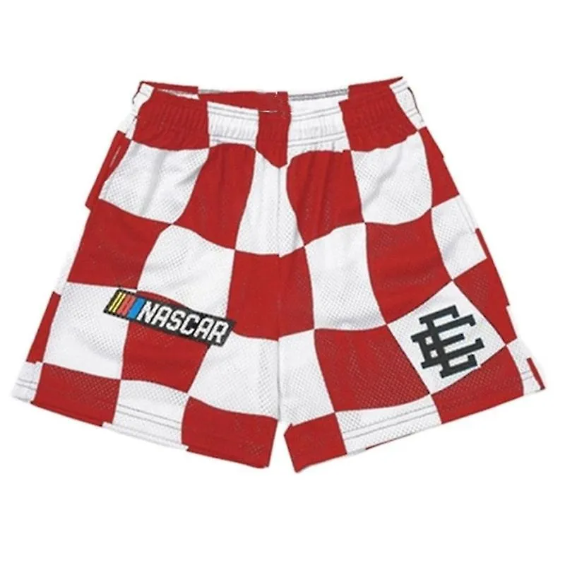 Moda Eric Emanuel EE Pantalones cortos de verano Gimnasio Hombres Deportes Correr Fitness Pantalones cortos de playa Entrenamien