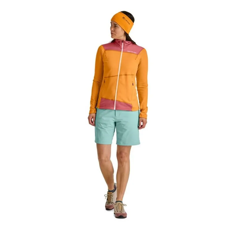 Mujer Ortovox CHAQUETA FLEECE LIGHT W (hojas de otoño) chaqueta polar