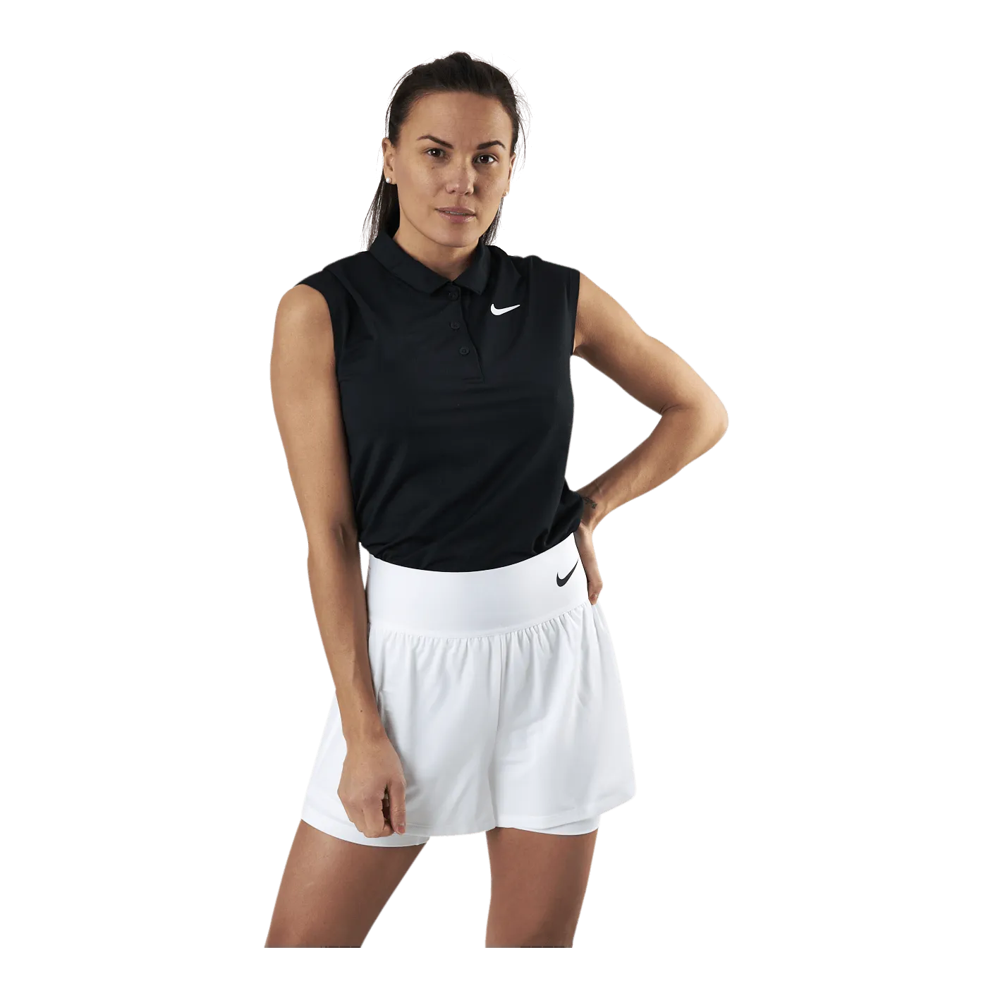 Nike Court Victory Polo White/Black