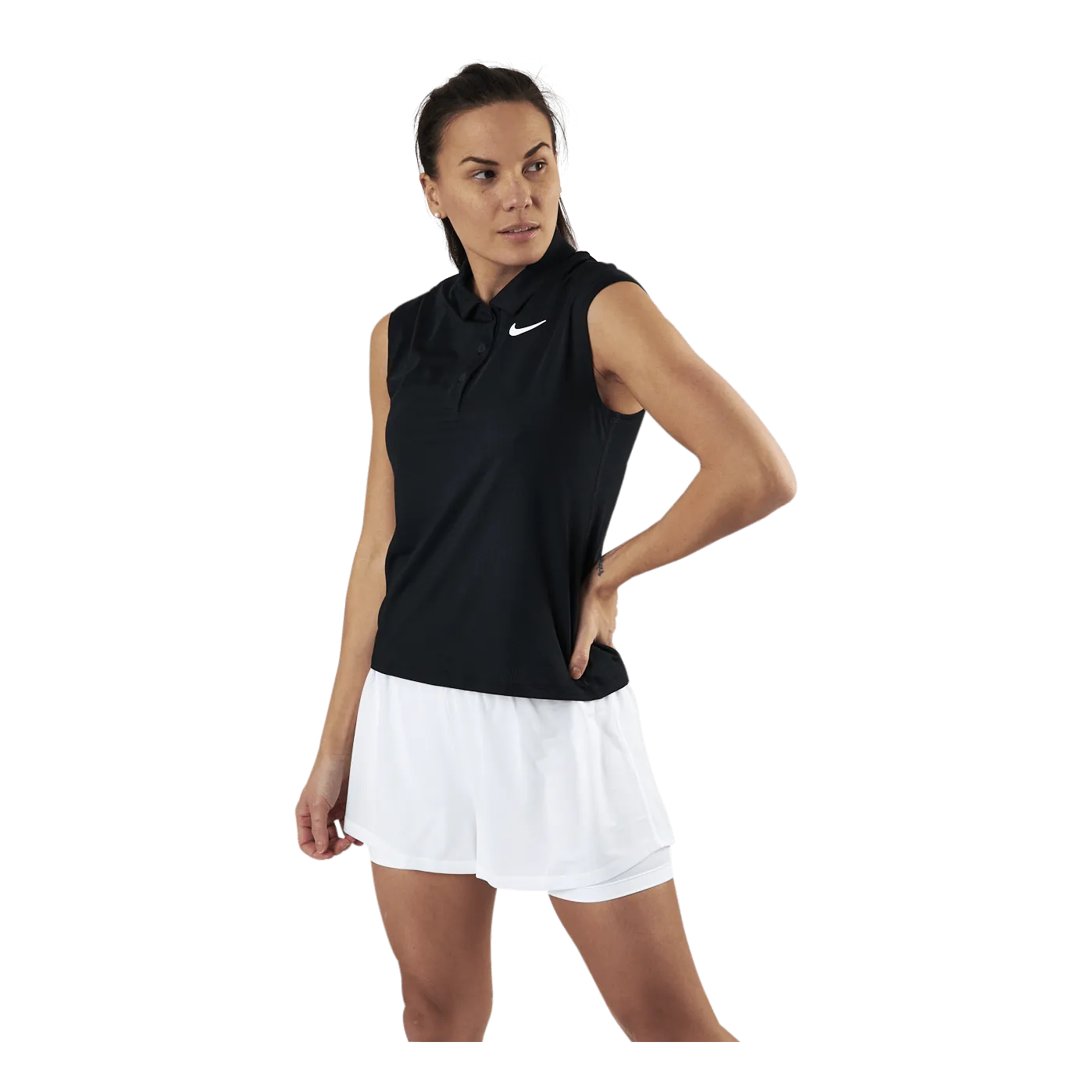Nike Court Victory Polo White/Black