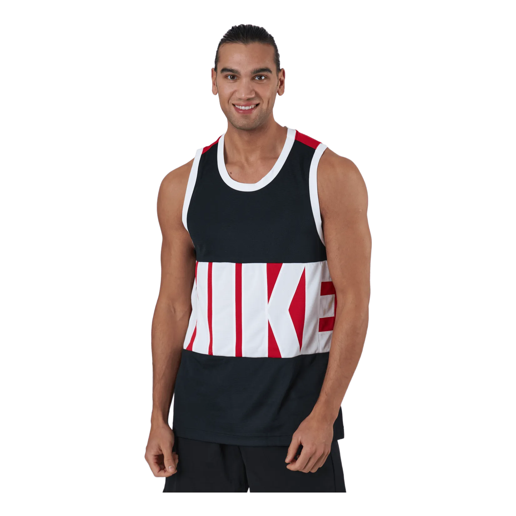 NIKE DRIFIT STARTING 5 BLACK/RED