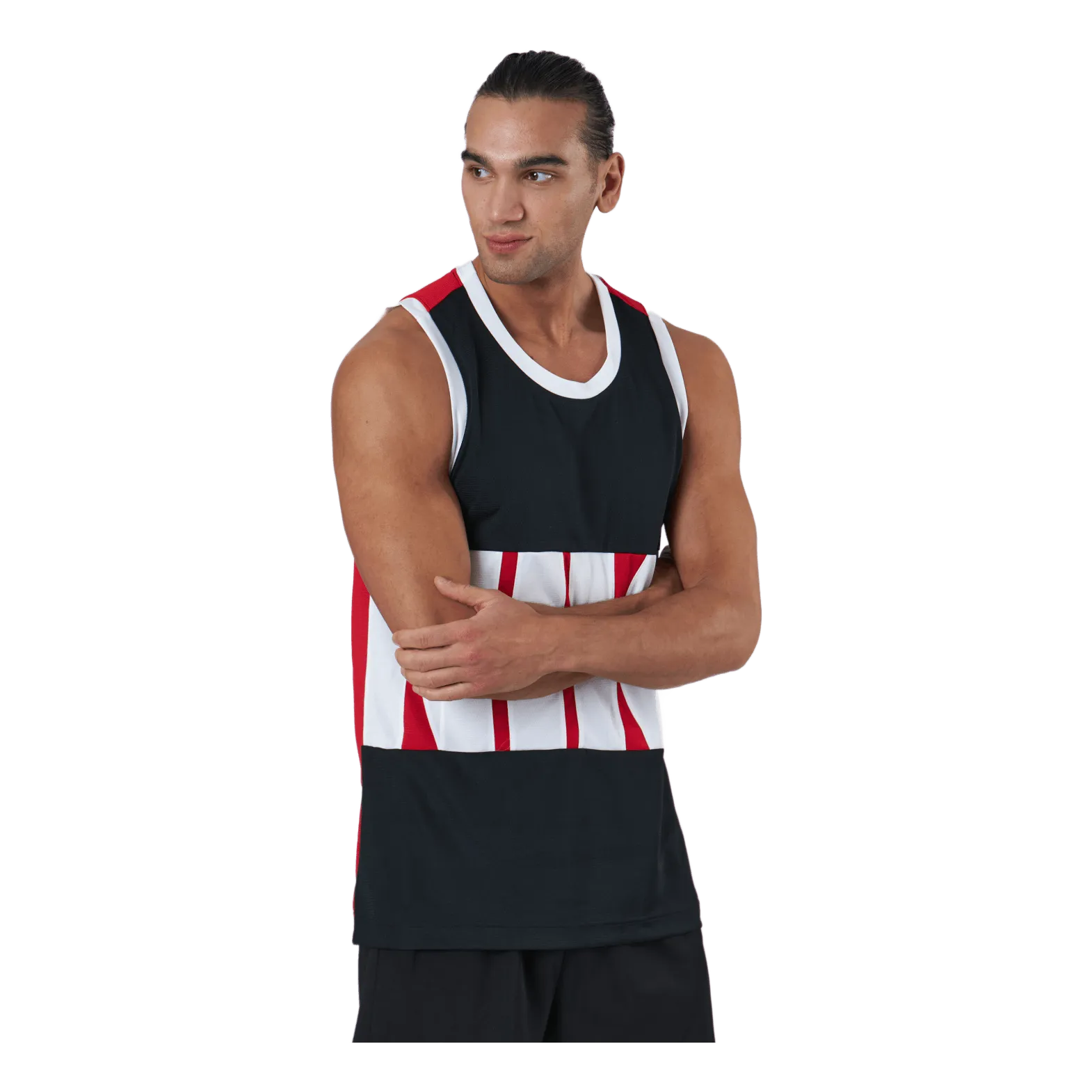 NIKE DRIFIT STARTING 5 BLACK/RED