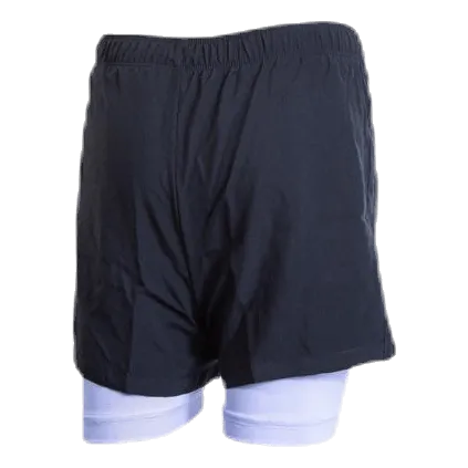 NIKE NIKE DRIFIT 2IN1 YOUTH PURPLE/BLACK