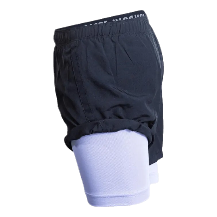 NIKE NIKE DRIFIT 2IN1 YOUTH PURPLE/BLACK