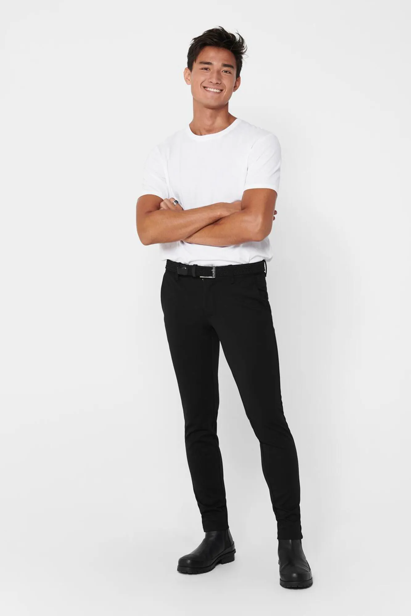 Only & Sons Pantalón chino slim fit de hombre