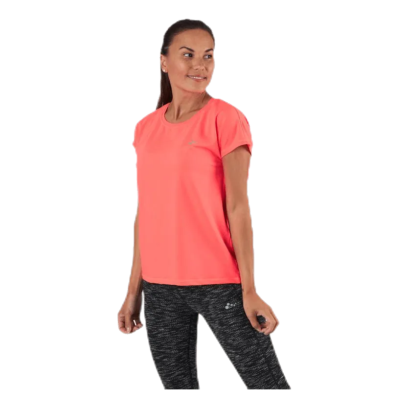 Only Play Aubree Ss Loose Training Tee Red