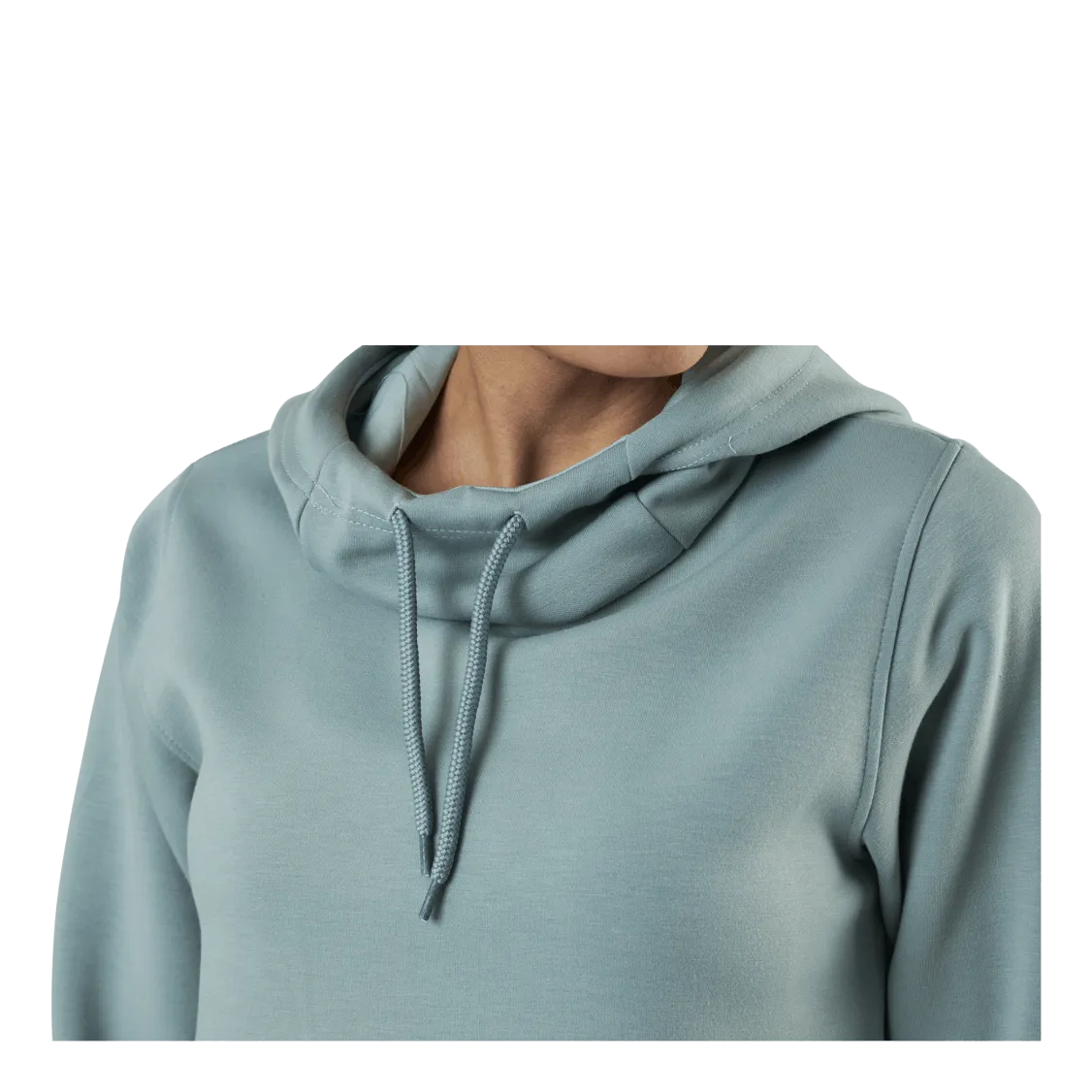 Only Play Dess Cropped Hood Sweat Grey
