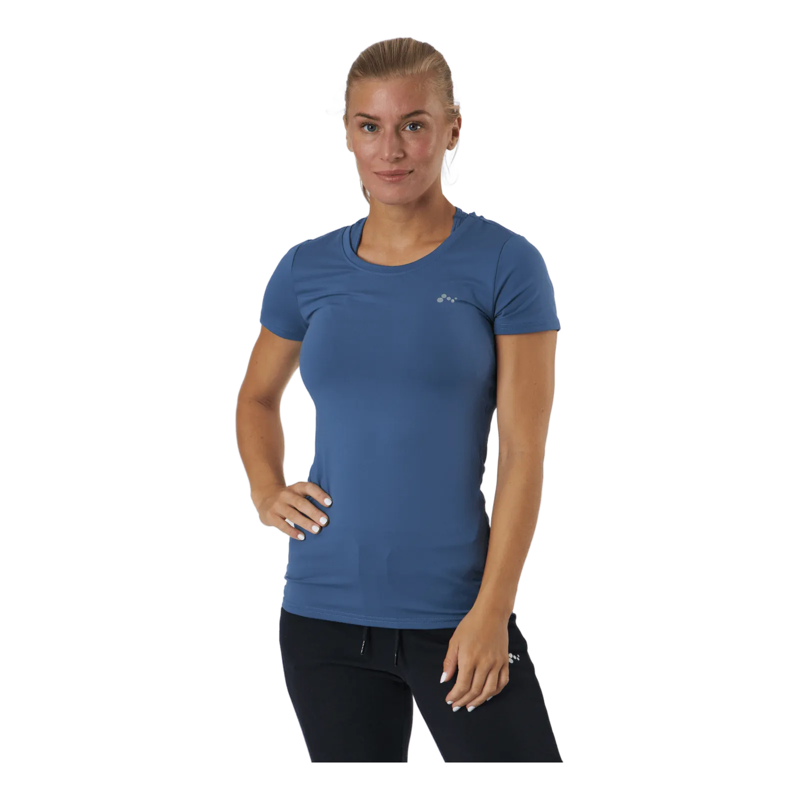 Only Play Onpclarisa Ss Training Tee Bijou Blue
