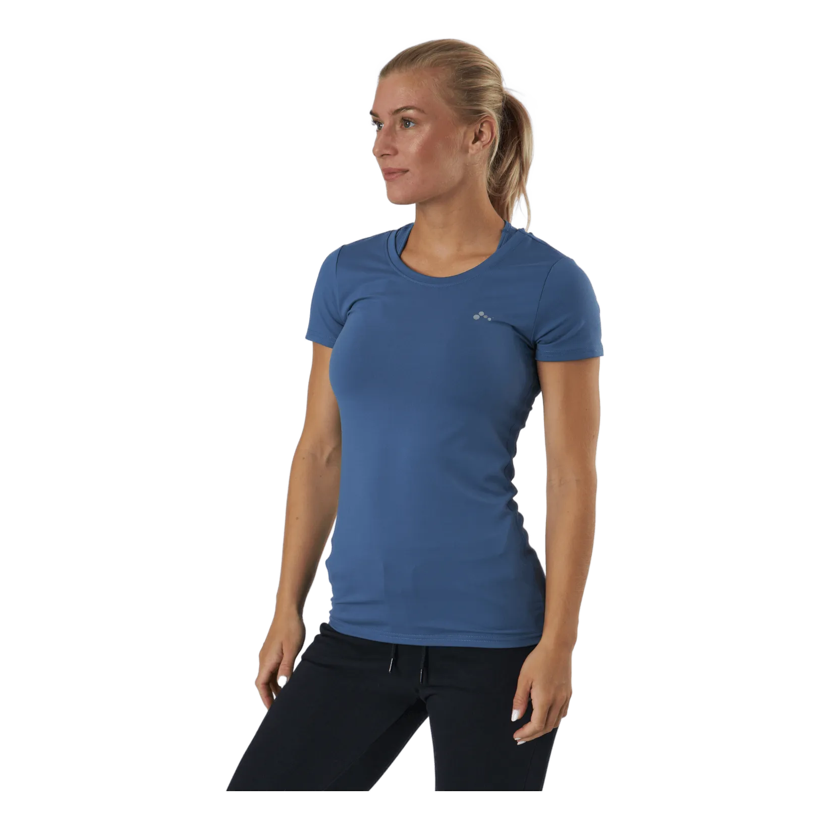 Only Play Onpclarisa Ss Training Tee Bijou Blue