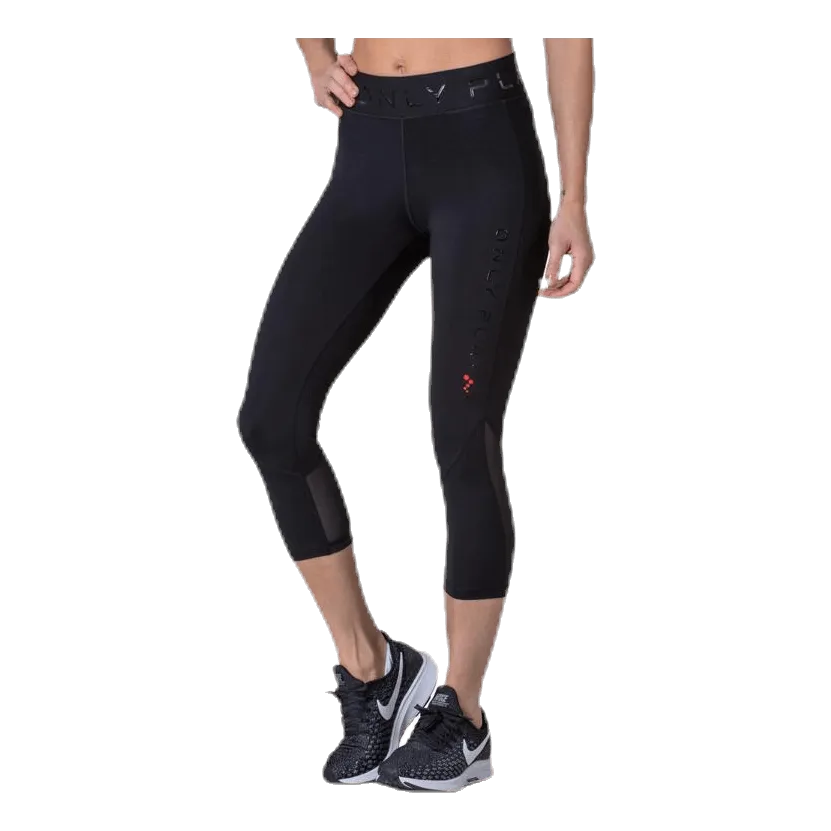 Only Play Performance Training 3/4 Tights Black