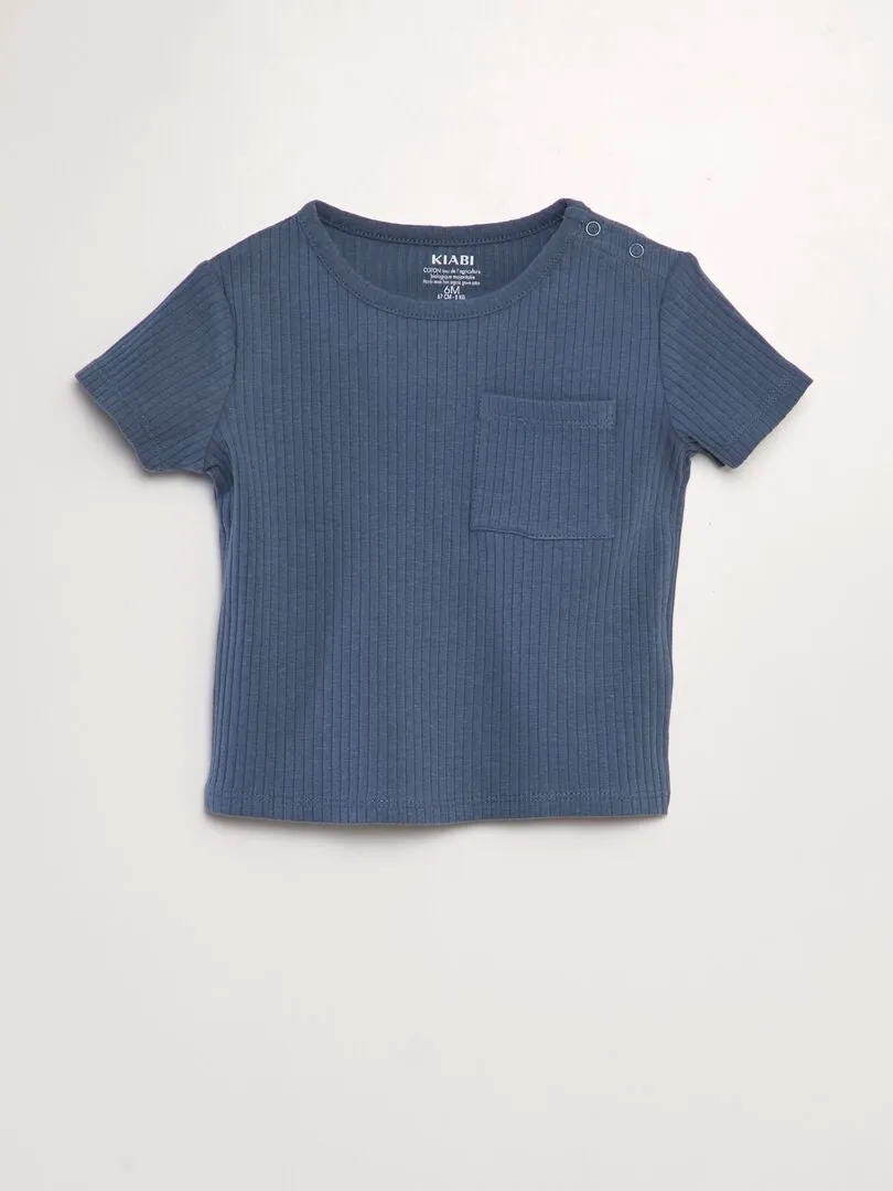 PACK DE 2 CAMISETAS LISAS  AZUL