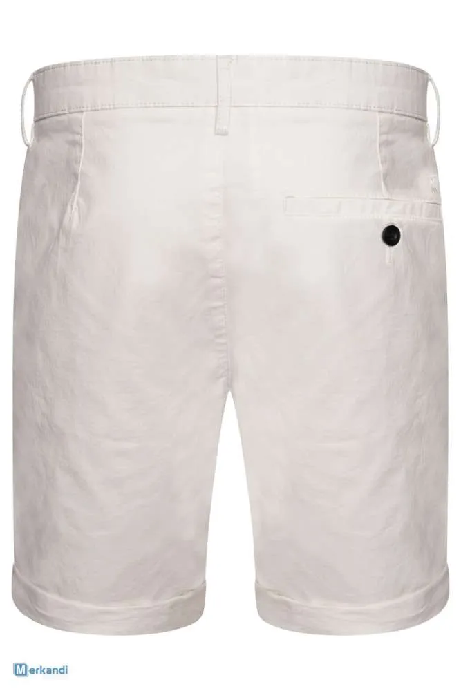 PANTALONES CORTOS CHINOS DE VERANO PARA HOMBRE ELEGANTE 100% ALGODóN DE ALTA CALIDAD  TOPMAN