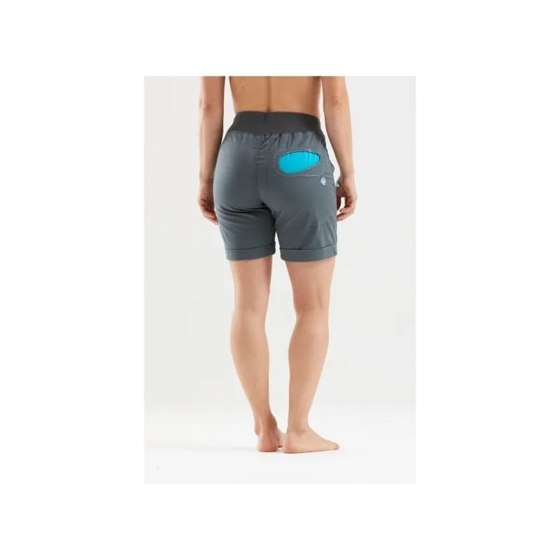 Pantalones cortos de escalada para mujer E9 Onda Short (PIZARRA)