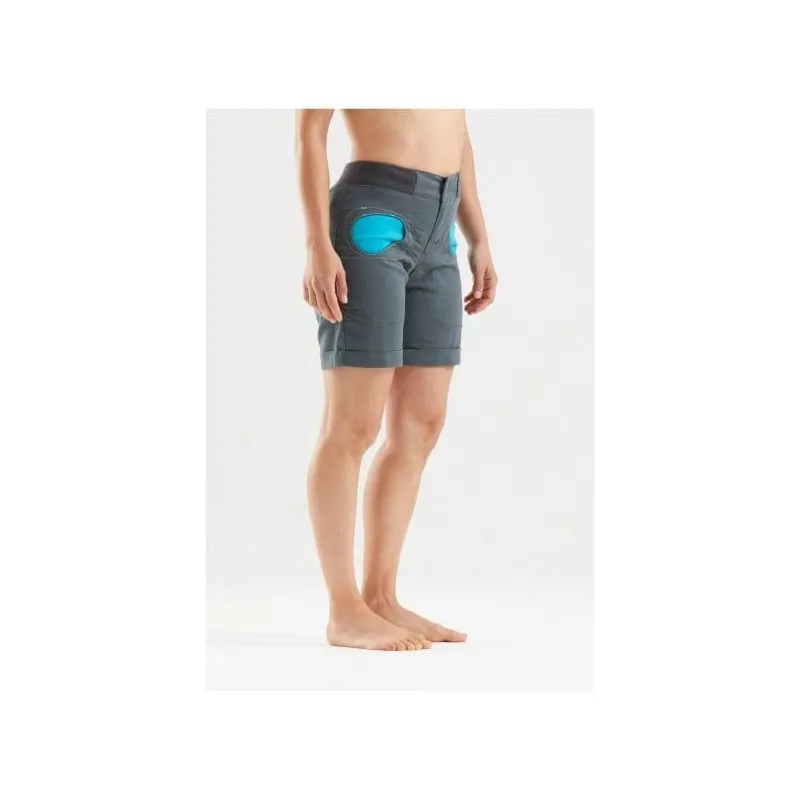 Pantalones cortos de escalada para mujer E9 Onda Short (PIZARRA)